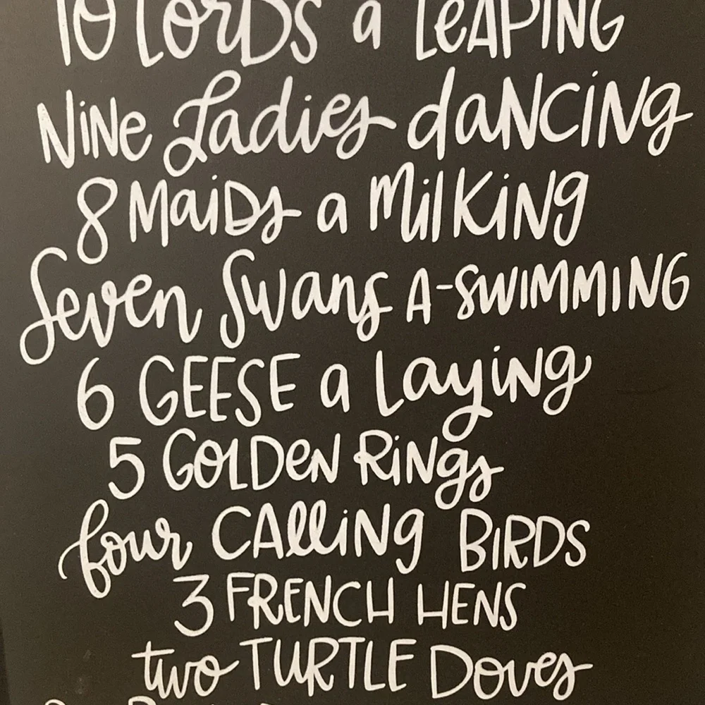 Target BP 2019 Christmas Hanging Sign